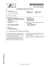 Laser-Marked Document Showing a Colour-Shift Effect