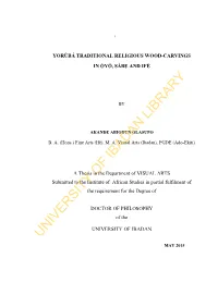 [1] Ui Thesis Olasupo A.A Yoruba 2015 Full Work.Pdf