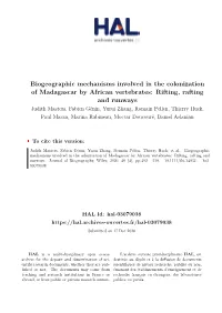 Biogeographic Mechanisms Involved in the Colonization Of