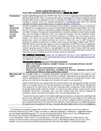 Geode Firm Brochure
