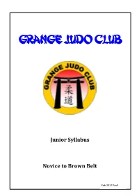 Junior Syllabus