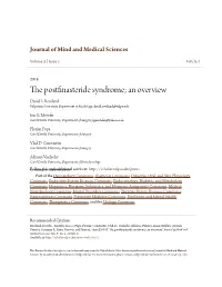The Postfinasteride Syndrome; an Overview David L