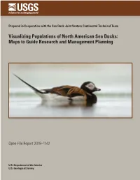 Visualizing Populations of North American Sea Ducks: Maps to Guide Research and Management Planning