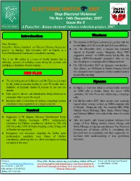 Election Reduction Project Edition 5