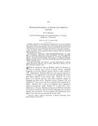 Electronprobe Analyses Oj Stannite and Related Tin Minerals