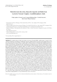 Hydrothermal Alteration, Fumarolic Deposits and Fluids from Lastarria Volcanic Complex: a Multidisciplinary Study