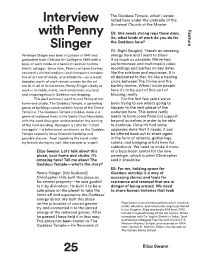 Interview with Penny Slinger 25