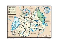 Map of Rwanda