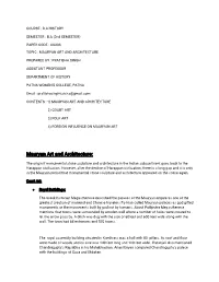 Mauryan Art and Architecture.Pdf
