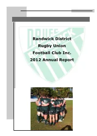 2012 Annual Report