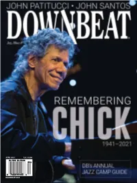 Downbeat.Com April 2021 U.K. £6.99