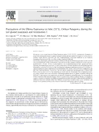 Fluctuations of the Última Esperanza Ice Lobe (52°S), Chilean Patagonia, During the Last Glacial Maximum and Termination 1