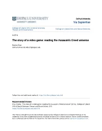 Reading the Assassin's Creed Universe