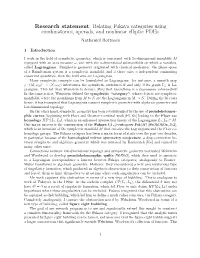 Relating Fukaya Categories Using Combinatorics, Operads, and Nonlinear Elliptic Pdes Nathaniel Bottman