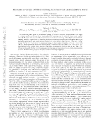 Stochastic Dynamics of Lexicon Learning in an Uncertain And