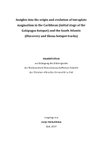 Insights Into the Origin and Evolution of Intraplate Magmatism in the Caribbean