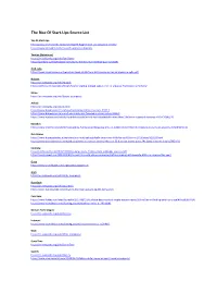 The Rise of Start-Ups Source List
