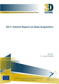 D3.1: Interim Report on Data Acquisition