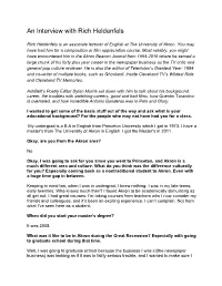 Heldenfels Interview 2020 (Full)