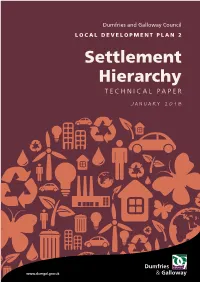 Settlement Hierarchy TECHNICAL PAPER