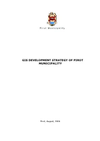 Gis Development Strategy of Pirot Municipality