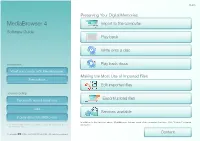Mediabrowser 4 Software Guide