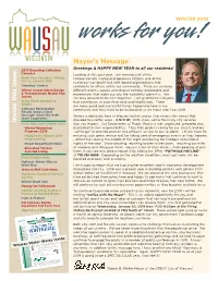 Inside This Issue. Mayor's Message