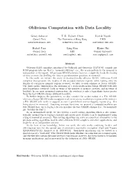 Oblivious Computation with Data Locality