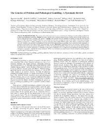 The Genetics of Problem and Pathological Gambling: a Systematic Review