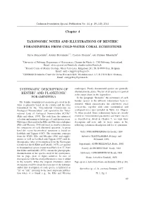 Chapter 4 TAXONOMIC NOTES and ILLUSTRATIONS of BENTHIC
