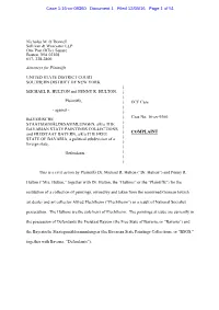 Hereafter and Converted Flechtheim’S Property for Their Own Use