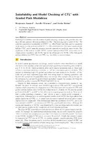Satisfiability and Model Checking of CTL∗ with Graded Path Modalities