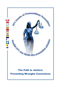 The Path to Justice: Preventing Wrongful Convictions