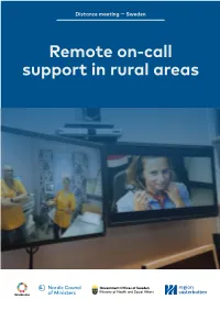 Remote On-Call Support in Rural Areas Summary