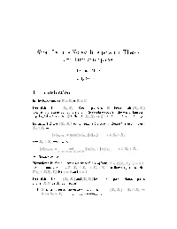 Short Lecture Notes: Interpolation Theory and Function Spaces