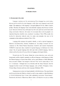 Chapter 1 Introduction