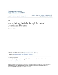 Reading &lt;I&gt;Waiting for Godot&lt;/I&gt; Through the Lens of Christian