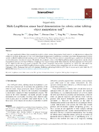 Multi-Leapmotion Sensor Based Demonstration for Robotic Refine Tabletop Object Manipulation Task