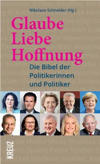 Glaube Liebe Hoffnung