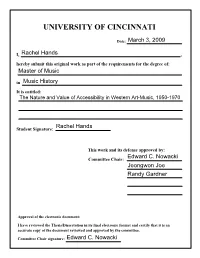 Viewed the Thesis/Dissertation in Its Final Electronic Format and Certify That It Is an Accurate Copy of the Document Reviewed and Approved by the Committee