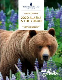 2020 Alaska & the Yukon