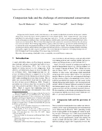 Compassion Fade and the Challenge of Environmental Conservation