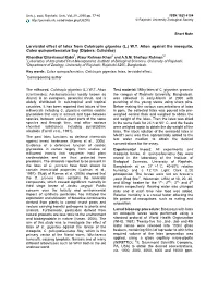 Functional Response of Phytoseiulus