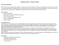 Buddhism (Year 8) – Scheme of Work