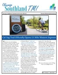 Cal-Sag Trail Officially Opens 13-Mile Western Segment