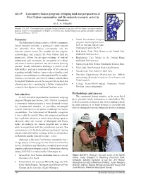 Community Liaison Program: Bridging Land-Use Perspectives of First Nation Communities and the Minerals Resource Sector in Manitoba by L.A