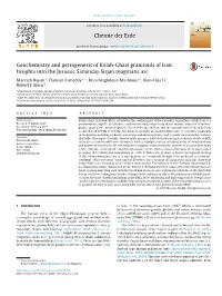 Geochemistry and Petrogenesis of Kolah-Ghazi Granitoids of Iran