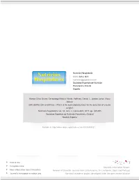Redalyc.BMI, Bmifat, BAI Or Baifels – Which Is the Best Adiposity Index for the Detection of Excess Weight?