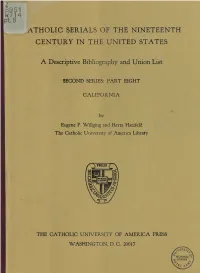 A Descriptive Bibliography and Union List