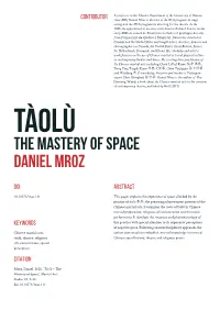 The Mastery of Space Daniel Mroz